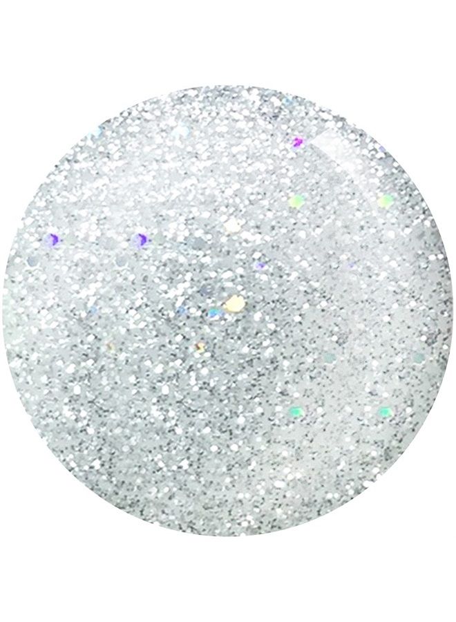 AIMEILI Soak Off U V LED Glitter Gel Nail Polish - Silver Glitter Explosion (023) 10ml  - Image 4