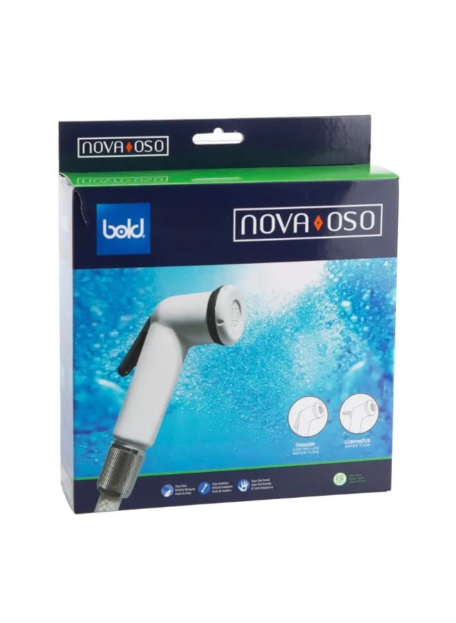 Bold شطاف بولد نوفا PVC – رشاش بيديت محمول – ملحق حمام متين وسهل التركيب - Image 1