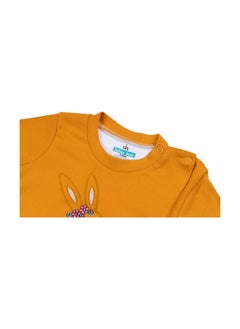 Babies Basic 100% Cotton Printed Long Sleeves Sleepsuit With Feet Covering For Babies  - Image 3