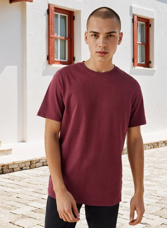 Kappa Kappa Logo Embossed T-shirt