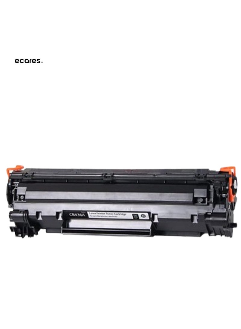 ECARES® HP 36 CB436A Compatible Toner Cartridge Replacement  use for HP Laser M1522n M1522nf MFP P1505 P1505n M1120 M1120n Printer (Black) - Image 1