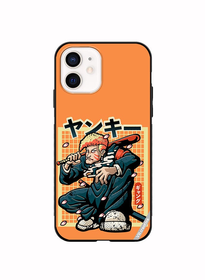 VR CREATIVE Protective Case Cover For Apple iPhone 12 Japanesse Yankee Design Multicolour - Image 1