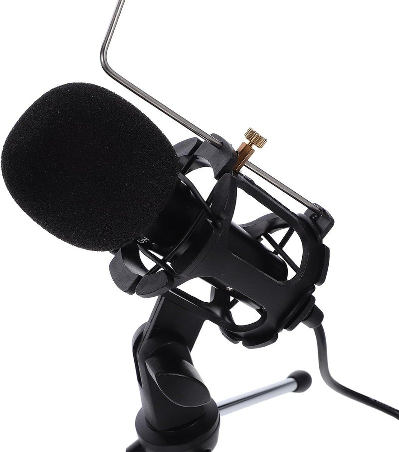 jojofuny 5mm Condenser Microphone for PC Gaming Podcast Streaming Studio Quality Microphone for Desktop and Laptop for Online Video Recording - Image 3