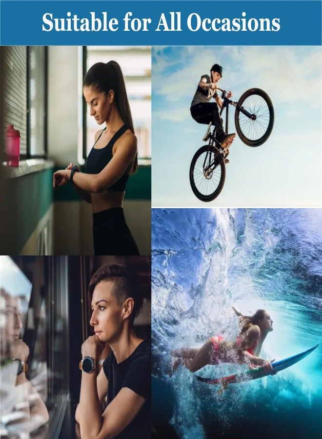 سوار ساعة بديل من السيليكون الناعم من YHSITFNG لساعات Garmin Instinct، مناسب لساعات Instinct Esports/Solar/Tactical مع أدوات (أسود + رمادي جرافيتي + رمادي داكن) - Image 5