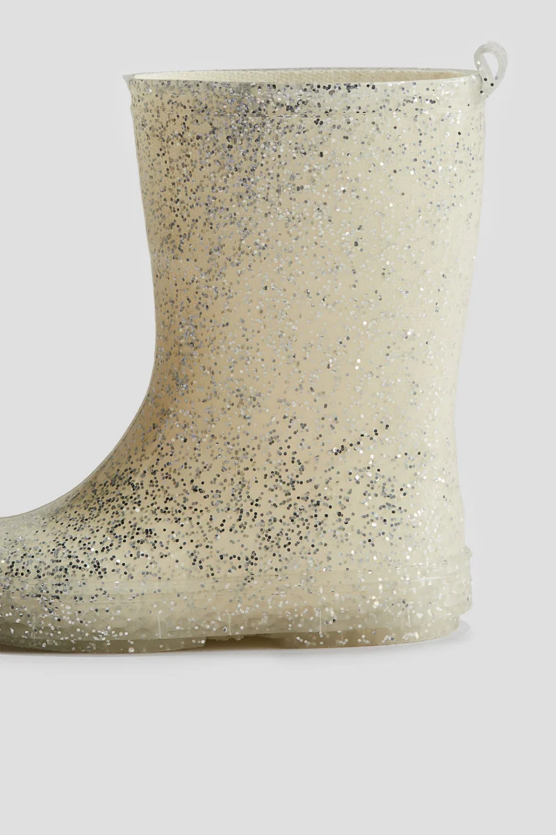 H&M Glittery Wellingtons