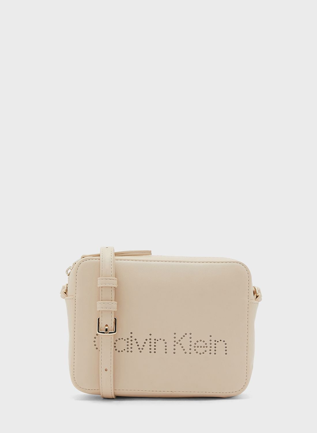 Calvin Klein logo-detail Crossbody Bag - Brown