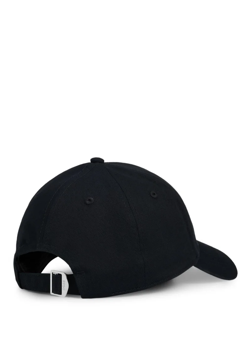 بوس Cotton-twill cap with embroidered Double B monogram