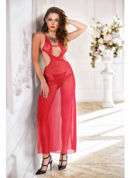 DoReMi Miorre Slit Detail Long Nightgown Set  - Image 1
