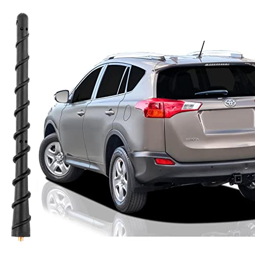 VOFONO Antenna for 20012019 Toyota RAV4 Prius Yaris Hatchback Corolla Matrix Solara Scion iQ tC Echo 7 Inch Toyota Car Accessories Radio Antenna Mast Replacement - Image 1