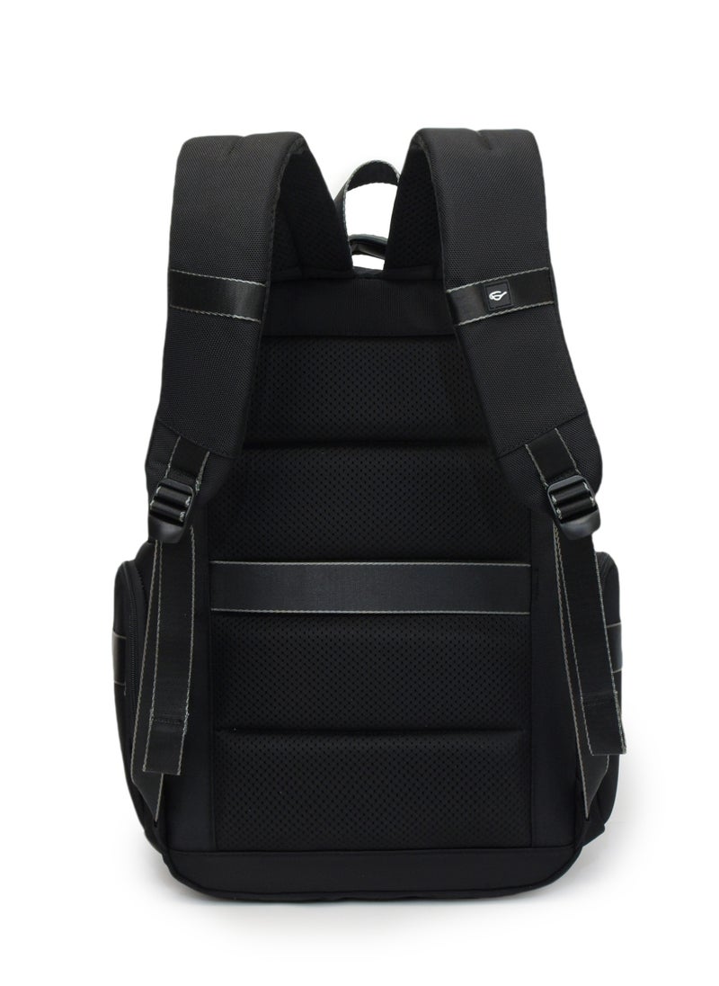 Stargold - Professional Laptop Backpack 19 Inch With USB Charging Port, Trolley Webbing, and Multiple Compartments, Durable Polyester & PU Material - Image 1