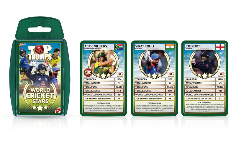 Winning Moves World Cricket Stars Card Game - 2018 Edition - Image 2