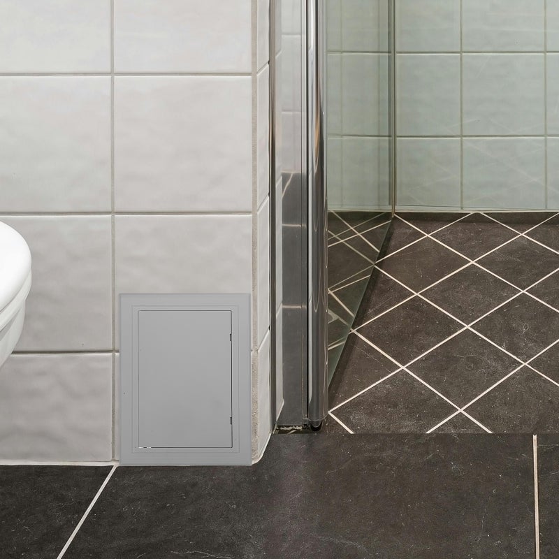🚽 لوحة وصول الحائط للسباكة مصنوعة من مادة في سي متينة مقاومة للماء للحمامات - Image 5