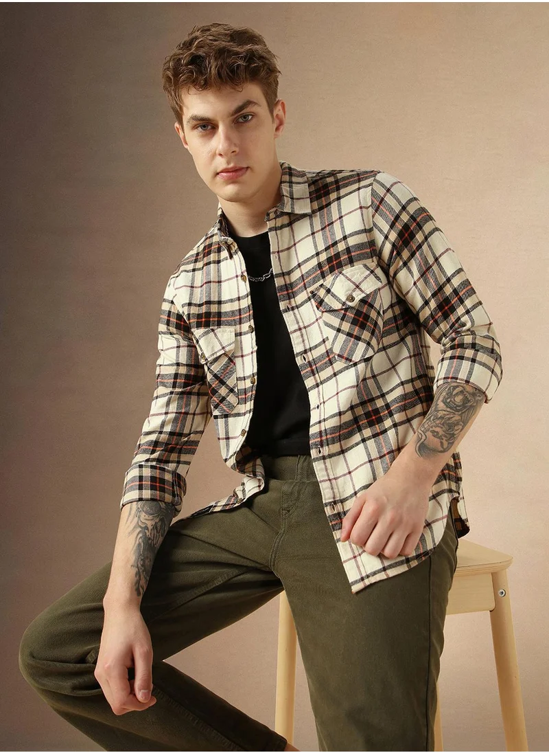 دينيس لينغو Beige Shirt For Men For Men Perfect For Casual Occasion