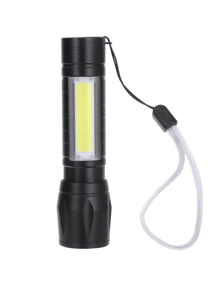 Generic - A small, powerful, and versatile handheld flashlight that charges easily via USB anywhere for emergencies or everyday use. - Image 1