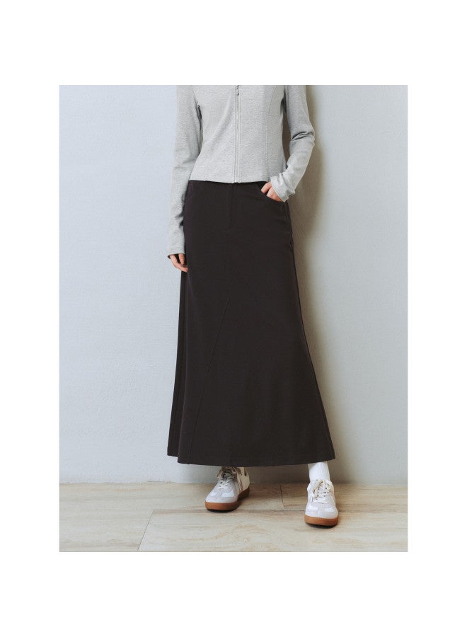 Waxbird Peacebird Women's Fish Tail Casual Skirt Smooth Slim Long Skirt - Image 2