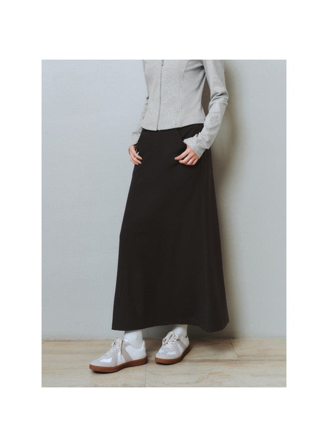 Waxbird Peacebird Women's Fish Tail Casual Skirt Smooth Slim Long Skirt - Image 3