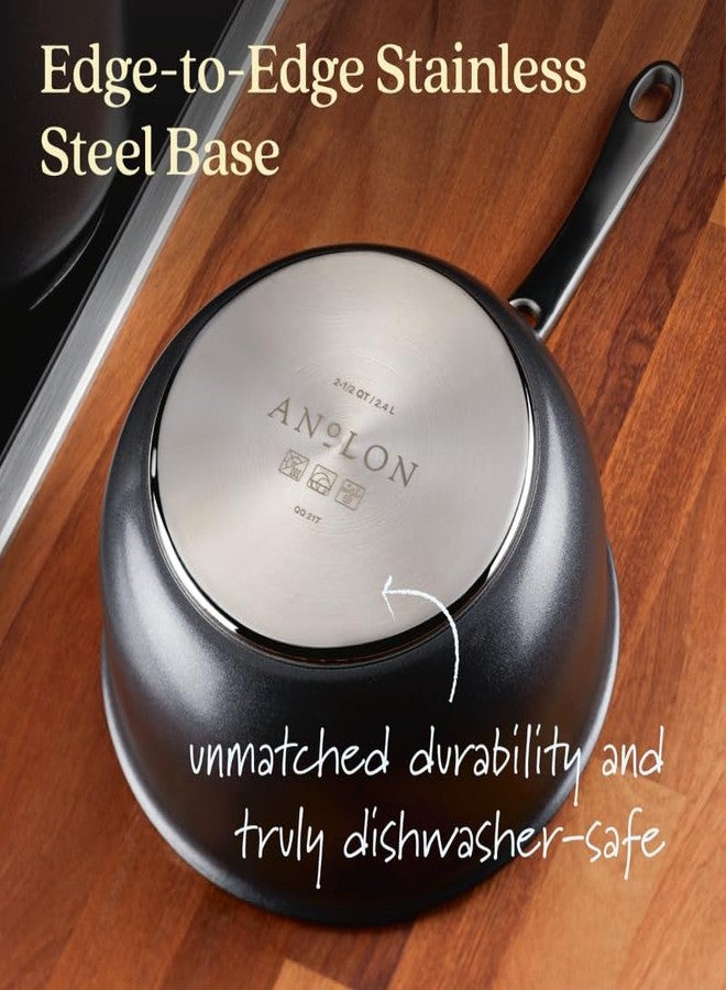 Anolon X - SearTech Nonstick Saucier, Induction Cooktop Compatible (2.4L/2.5qt) - Image 5