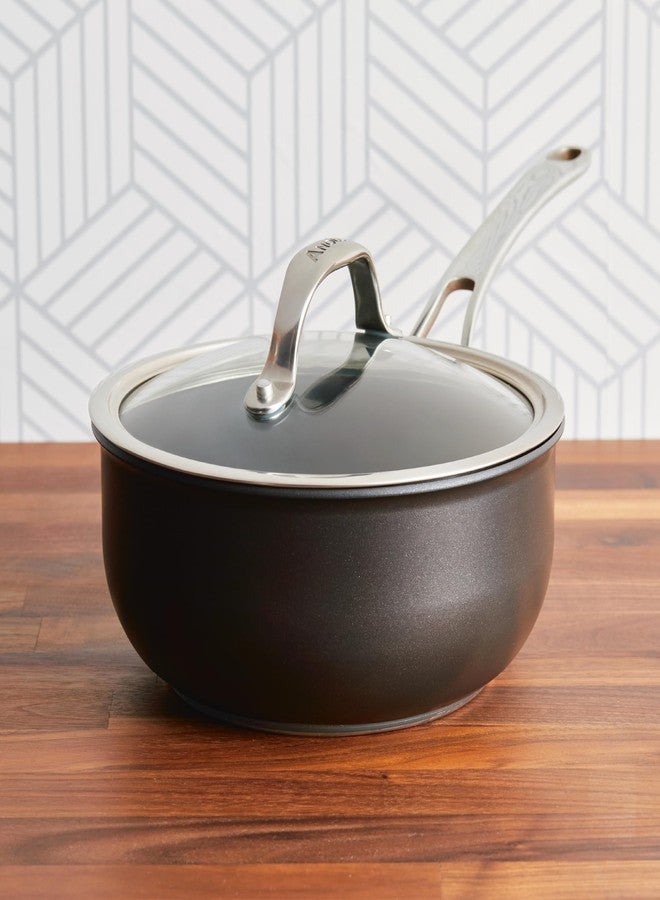 Anolon X - SearTech Nonstick Saucier, Induction Cooktop Compatible (2.4L/2.5qt) - Image 2