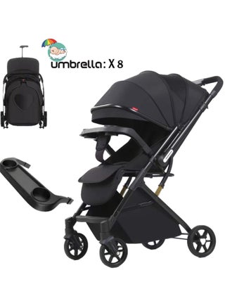 Lightweight Foldable Baby Stroller X8 with Dining Tray and Flip Arm - pzsku/ZA5EB85D76A7B0AC89B90Z/45/_/1730286582/f53e1bcc-165c-4cf2-82ae-d71b196e5a42