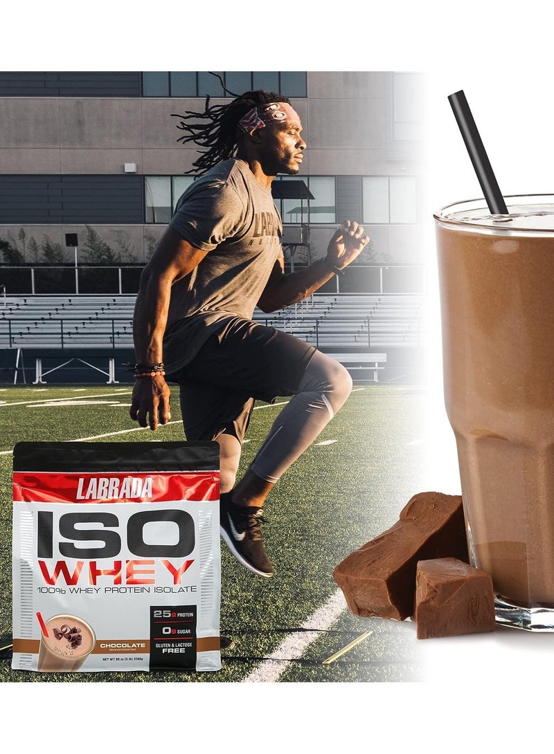 لابرادا ايزو واي بروتين 100% ايزوليت - شوكولاتة - (5 باوند) - Image 3