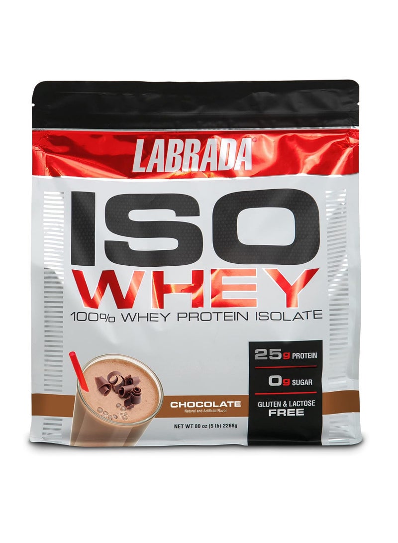 لابرادا ايزو واي بروتين 100% ايزوليت - شوكولاتة - (5 باوند) - Image 1