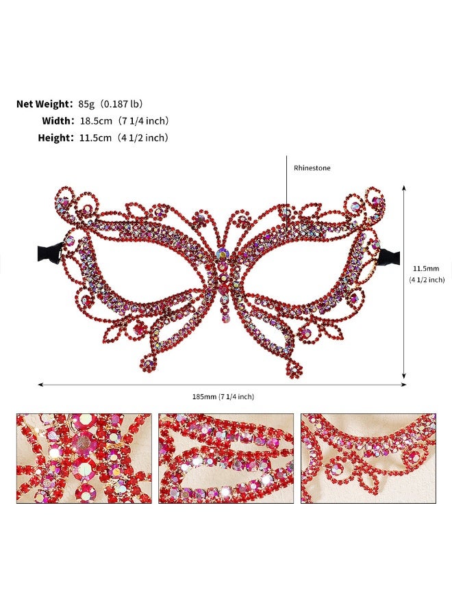 NIBEMINENT Luxury Halloween Half-Face Mask