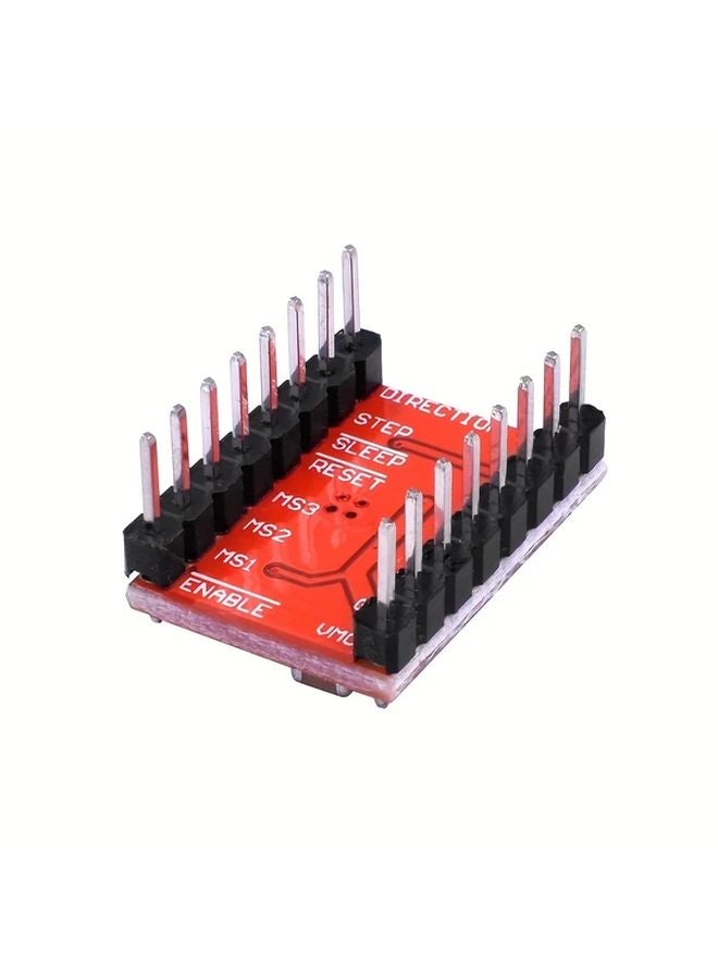5 قطع وحدة محرك السائر A4988 مع غرفة تبريد للطابعة ثلاثية الأبعاد والروبوتات CNC - Image 5
