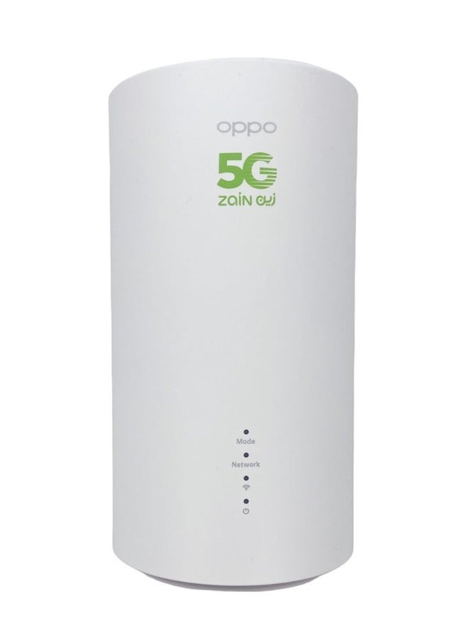 OPPO 5G CPE T2 Fast 5G - Connects More People "Zain Network Only " CTD05 White - Image 1