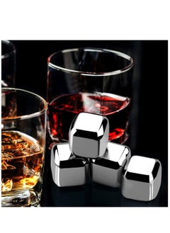 Creative Stainless Steel Ice Cube Reusable Cooling Metal Ice Grains for Drinks No-Dilution Not-melt Cooling Fast Cooler Drinks Cube