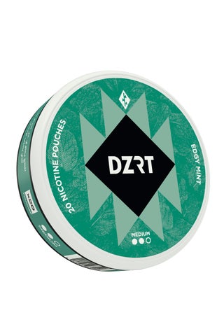 DZRT Edgy Mint 6mg Nicotine Pouches – Crisp Cooling Mint Kick - view 4
