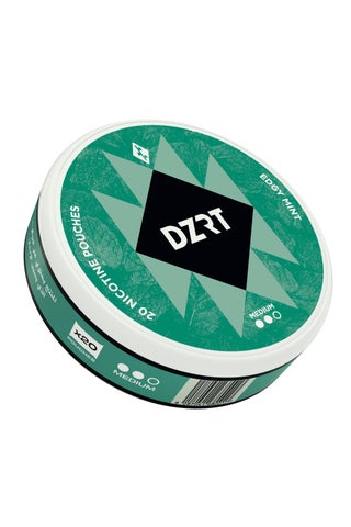 DZRT Edgy Mint 6mg Nicotine Pouches – Crisp Cooling Mint Kick - view 3