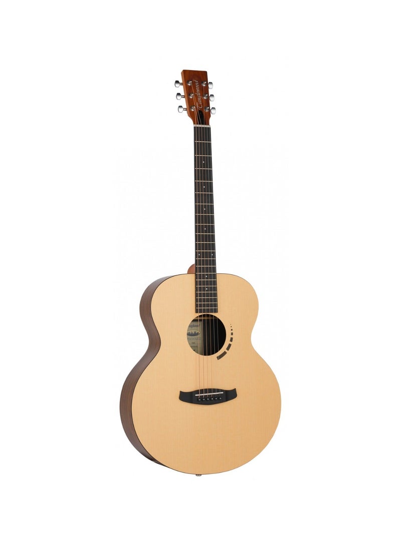Tanglewood TM3 Metropolitan Series Acoustic Guitar Spruce Top Koa Orchestra Body – Natural Satin - Image 1