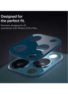 Spigen Pack Of 2 GLAStR Optik Camera Lens Protector For Apple iPhone 12 Pro MAX  - Image 2