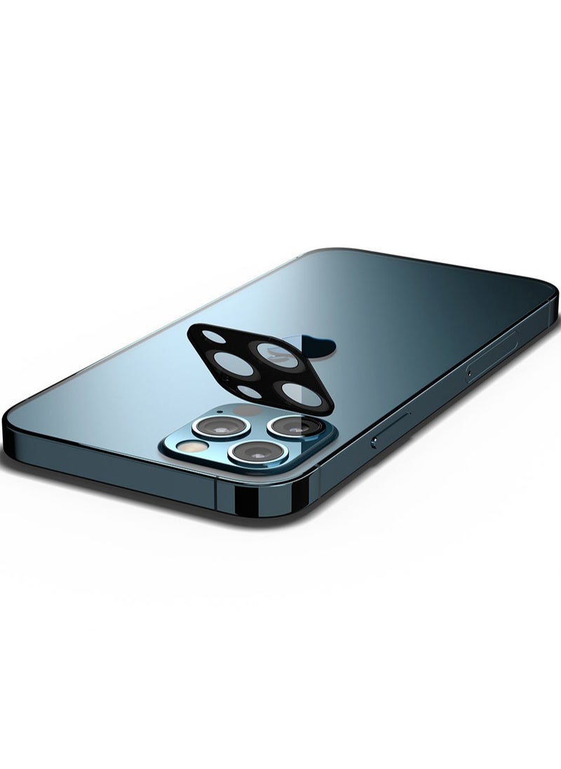 Spigen - Pack Of 2 GLAStR Optik Camera Lens Protector For Apple iPhone 12 Pro MAX - Image 1