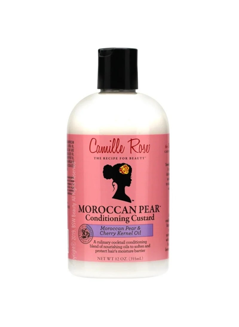 Camille Rose Camille Rose Moroccan Pear Hair Conditioner, to Nourish Soften Restore and Moisturize, for All Hair Types, 12 oz  - Image 1