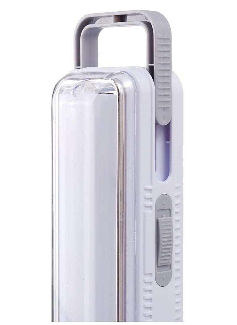 Generic Set Of Two White Emergency Lights (LL-7603R), Plastic  - Image 1
