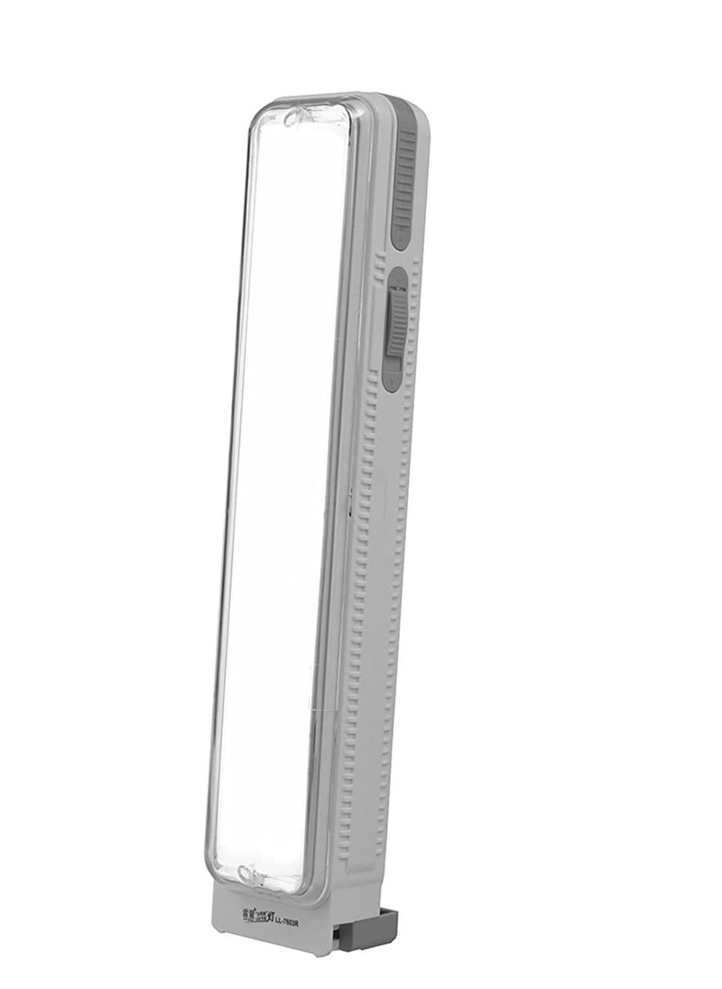 Generic Set Of Two White Emergency Lights (LL-7603R), Plastic  - Image 2