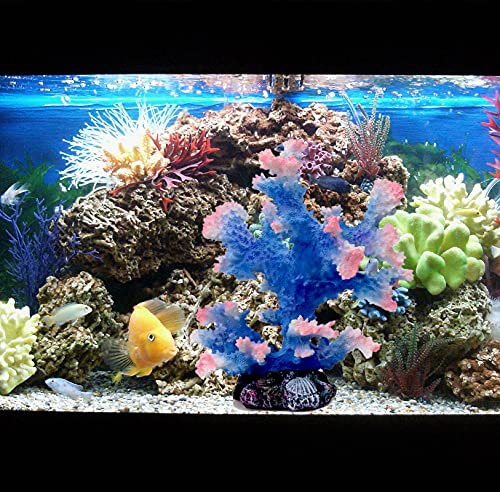 Besimple Aquarium Coral Ornament, Polyresin Coral Decor for Fish Tank Decoration Aquarium Landscape - Image 5