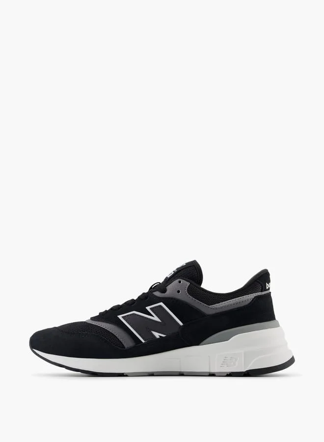 New Balance Men's Logo Detail Sports Shoes with Lace-Up Closure - 997R