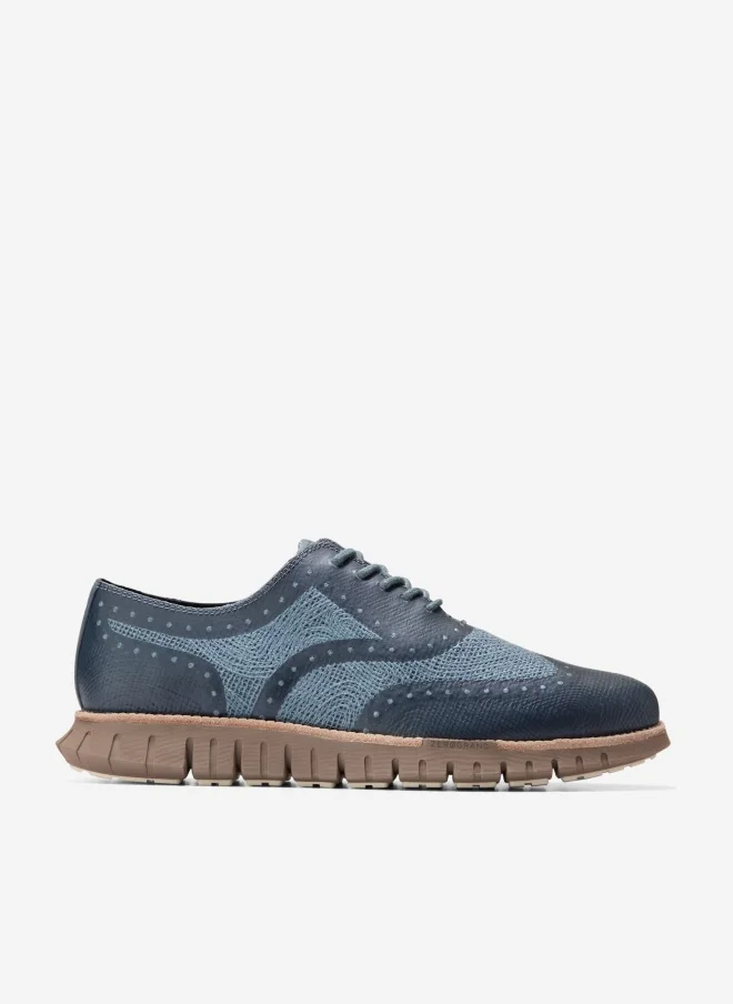 COLE HAAN Men's ZERØGRAND Remastered Embrostitch Wingtip Oxfords
