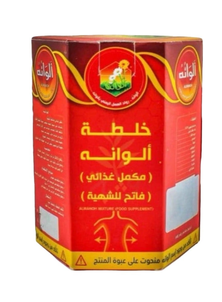 Alwan Alwana Mixture is a nutritional supplement and appetite stimulant from Alwana to Honey. 