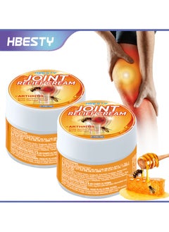 HBESTY (2 pcs) - HBESTY Bee Venom Ointment - Pain Relief Relieves Neck, Shoulder, Back, Hips, Joints, Muscles, Knees and Feet Pain Relief Ointment  - Image 1