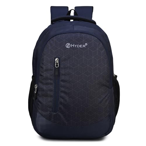 HYDER Cube 30L Unisex Multi-functional Laptop Bag/Backpack for Men and Women - Perfect Bags for College, School, and Business Travel with Padded Sleeve For Laptops Protection (Blue) - Image 1
