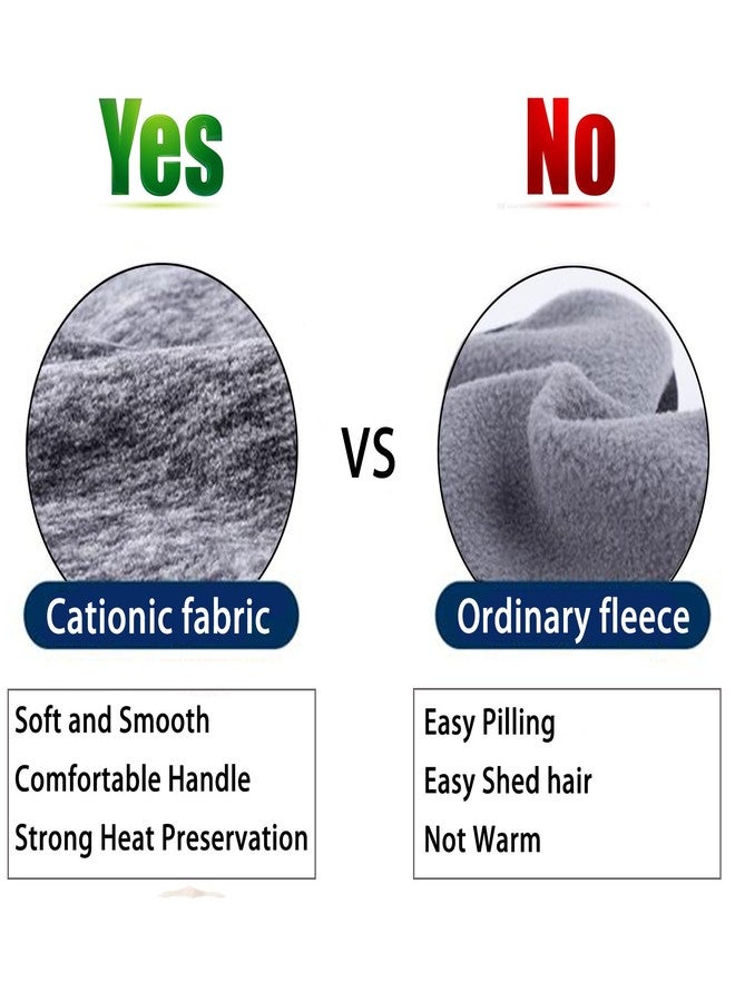 Obacle Ear Warmer Headband for Winter Non Slip Earmuffs for Girls Women Men - Fleece Headband Ear Cover Muffs for Running Jogging Cycling Riding Motorcycle Yoga (Gray 2 Pack) - Image 3