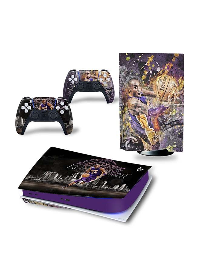 NIBEMINENT Console And Controller Decal Sticker Set For PlayStation 5 Disc Version