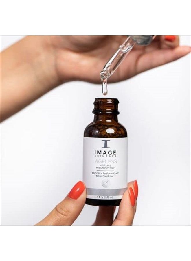 IMAGE SKINCARE - AGELESS Total Pure Hyaluronic6 Filler - With 6 Types of Hyaluronic Acid to Boost Hydration and Help Soften the Appearance of Fine Lines - 1 fl oz (Pack of 1) - Image 1
