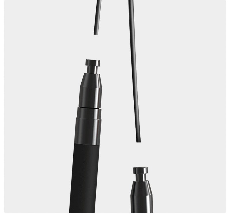FED Adjustable Jump Rope Steel Wire with Self-Locking Design - Non-Slip Silicone Handle Tangle-Free Fitness Tool for Outdoor Home Exercise - Image 4