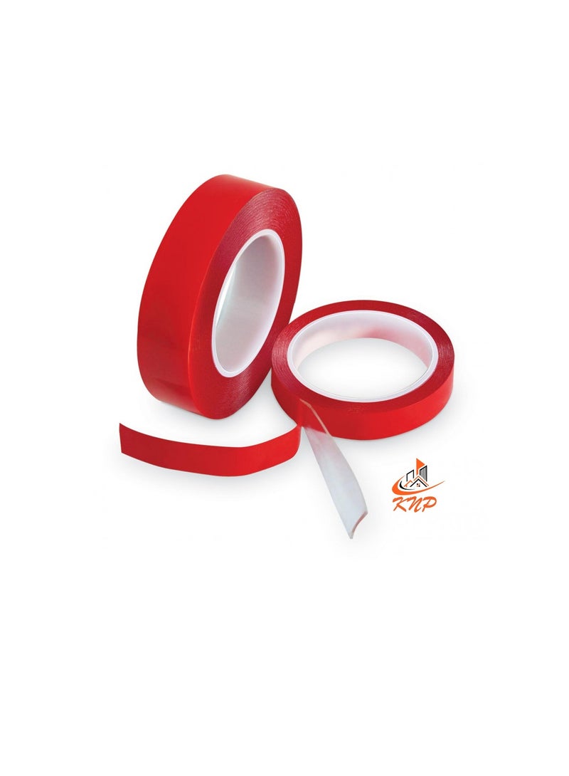 KNP 18mm Acrylic Siliconized Double Sided Tape - 2mtr - Image 2