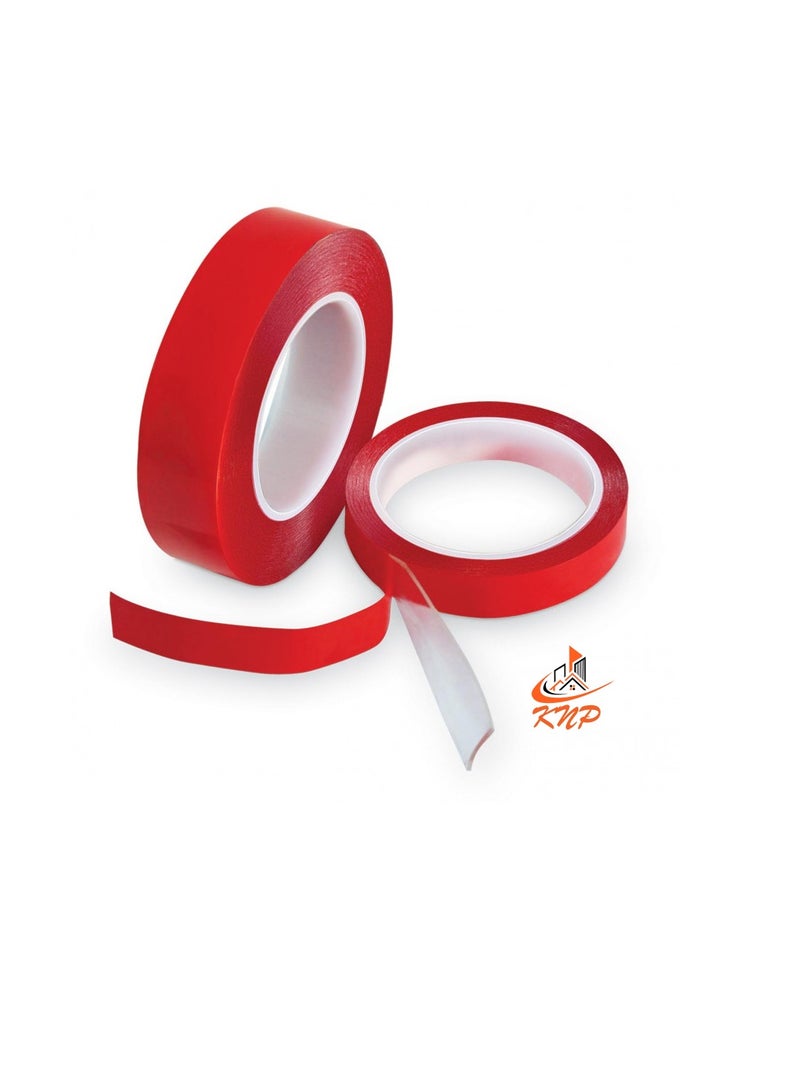 KNP 18mm Acrylic Siliconized Double Sided Tape - 2mtr - Image 1
