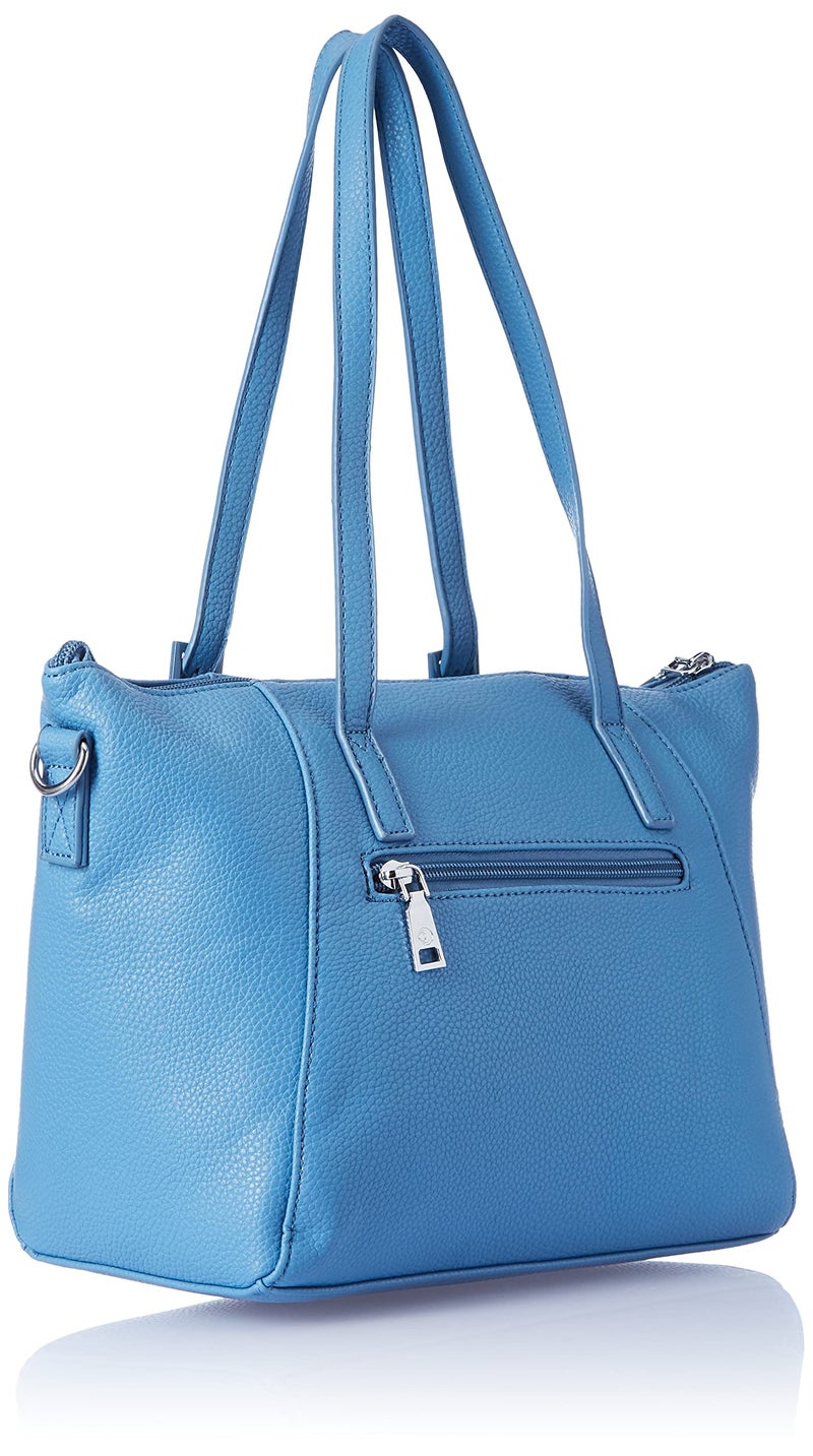 Caprese Opium Women's Satchel Medium Blue - Image 5